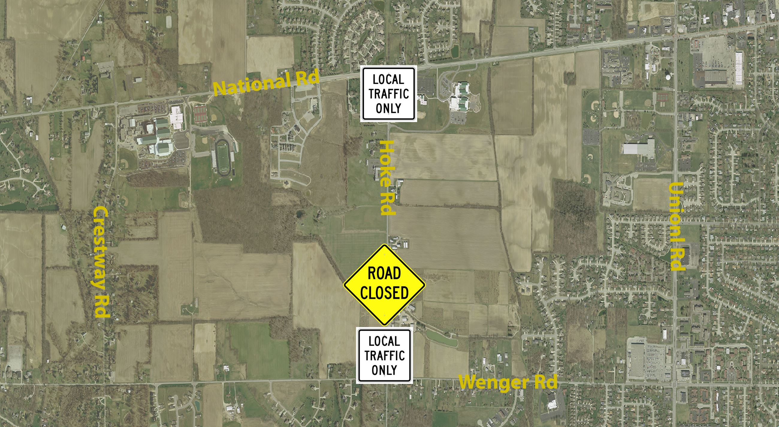 Hoke Road Closing2